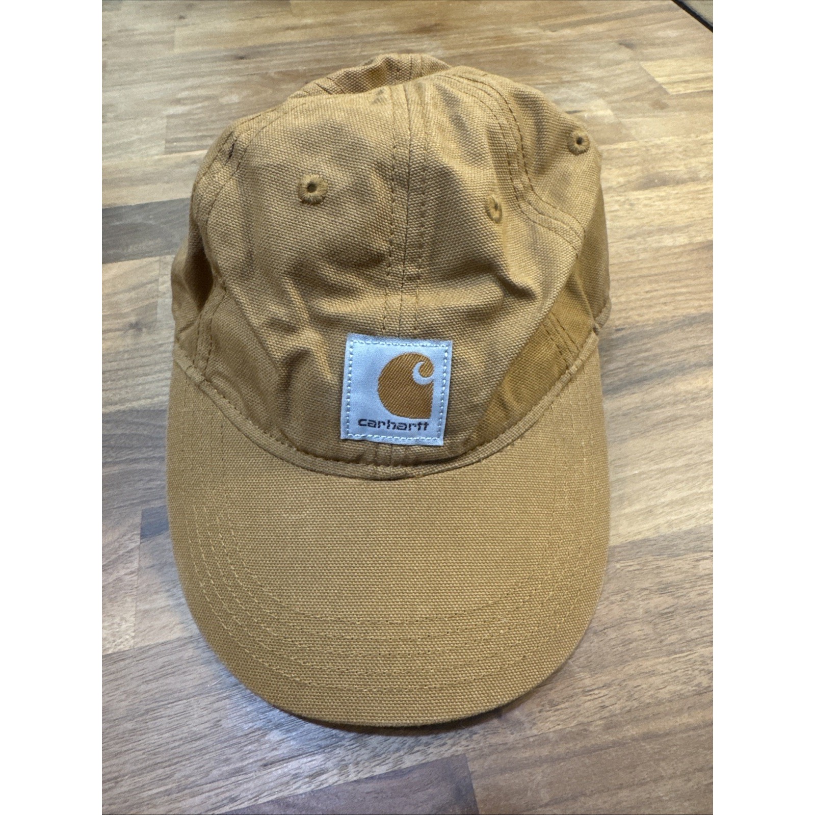 Carhartt Canvas Cap Hat Strap Back Brown